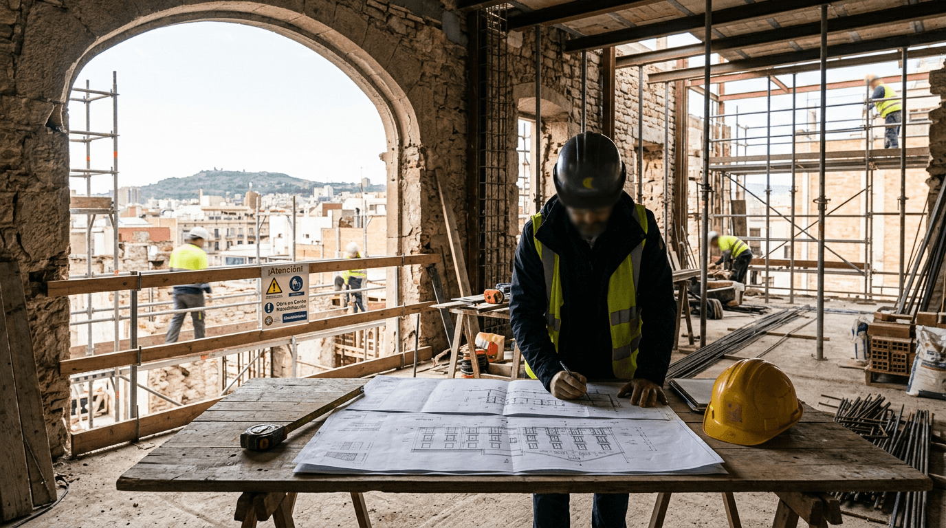 Control de costes y desviaciones en rehabilitación de edificios