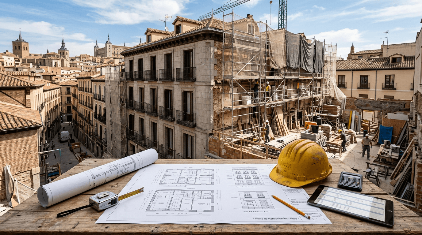 Estrategias comparativas en ofertas para rehabilitación de edificios