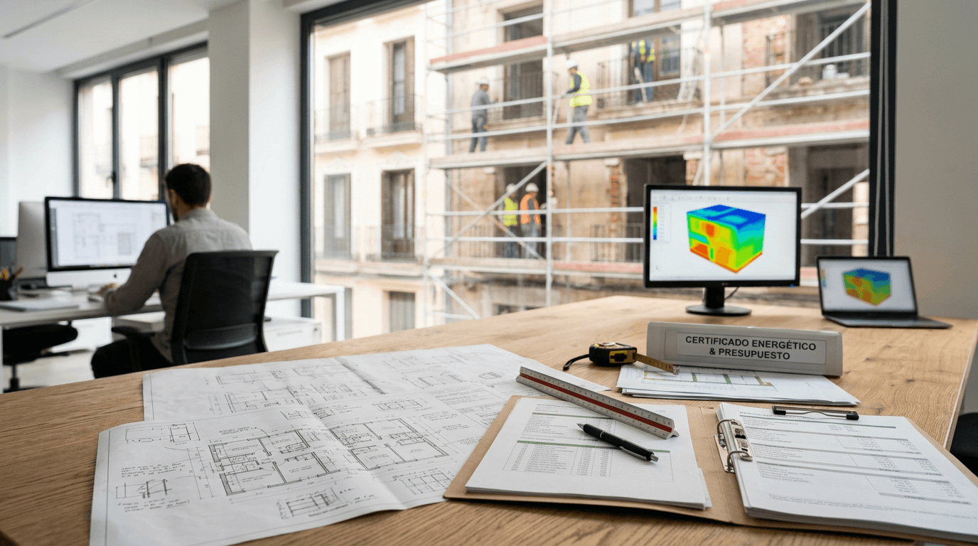 Optimización de costes para el certificado energético en rehabilitación